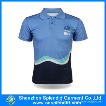 China Garment Wholesale Fashion Clothes Polo Shirt with Buttons